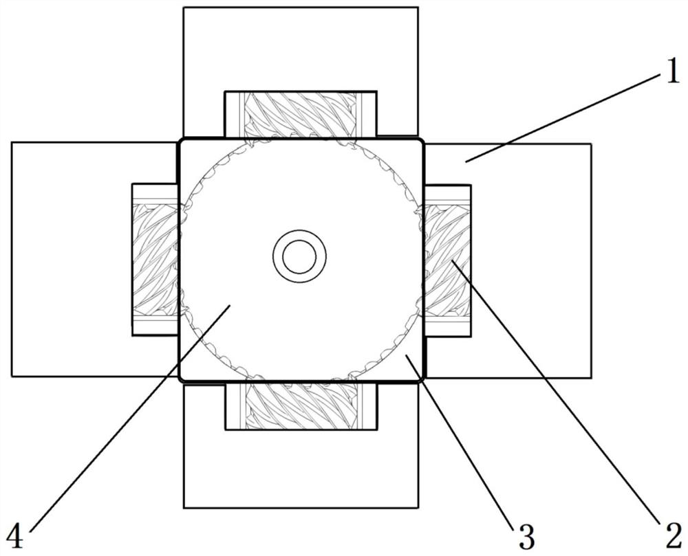 Auxiliary device for thrombectomy for cerebrovascular diseases