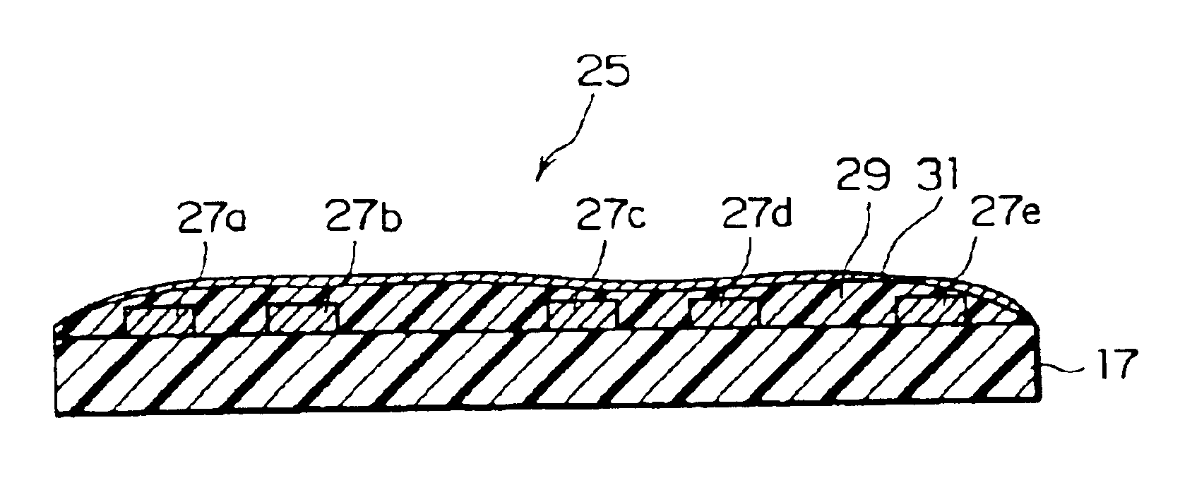 Wiring board comprising granular magnetic film