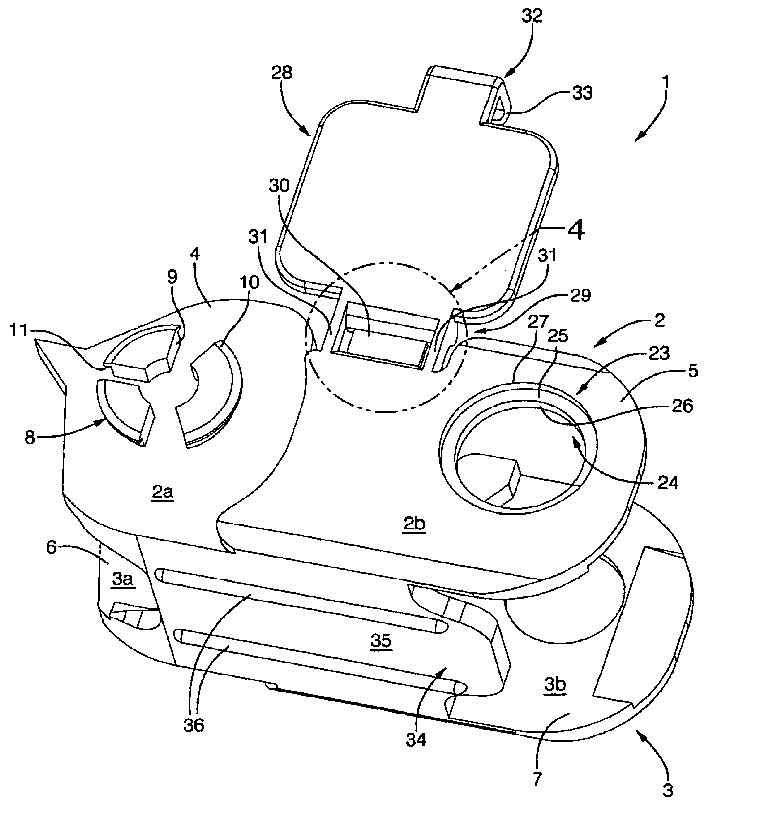 Chain links and cable carrier chains containing same