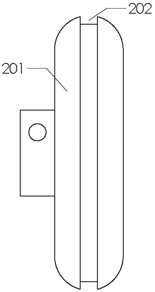 Idler wheel for conveying glass substrates