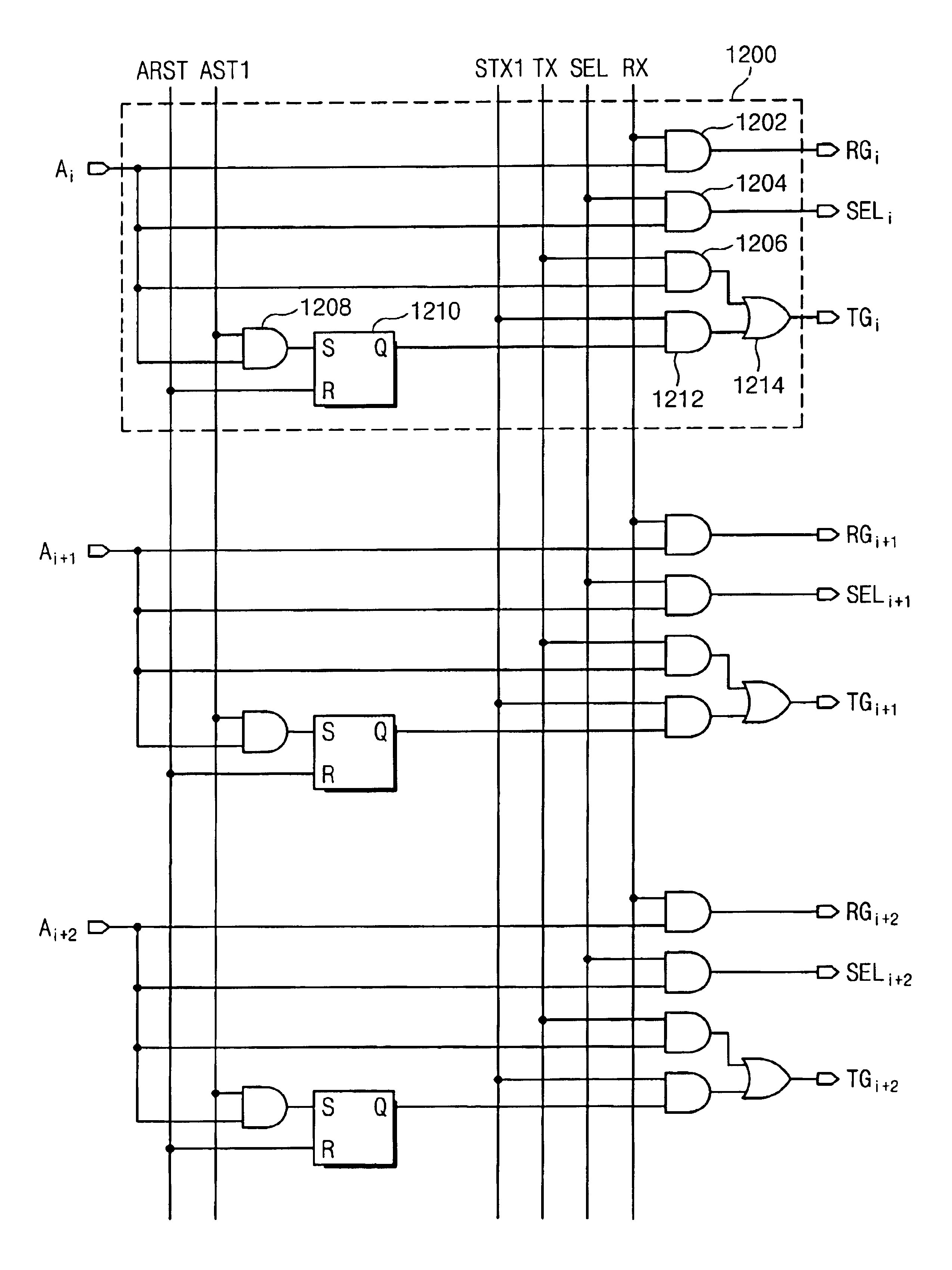 CMOS image sensor having row decoder capable of shutter timing control