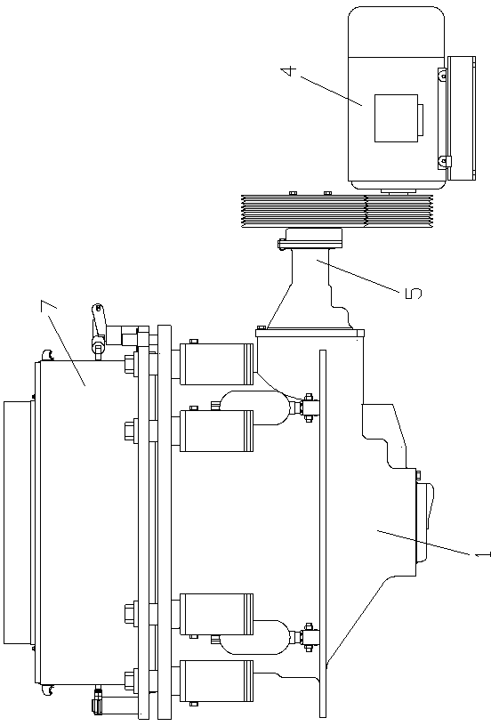 Large-scale energy-efficient high-efficiency cone crusher