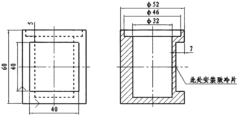 An intelligent temperature control device for an arc combustion furnace body of an infrared carbon and sulfur analyzer