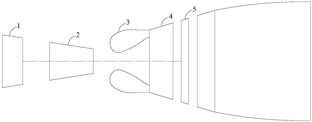 Lean oil premixing and pre-evaporating combustion chamber head structure with cyclone/pre-film plate integrated primary combustion stage