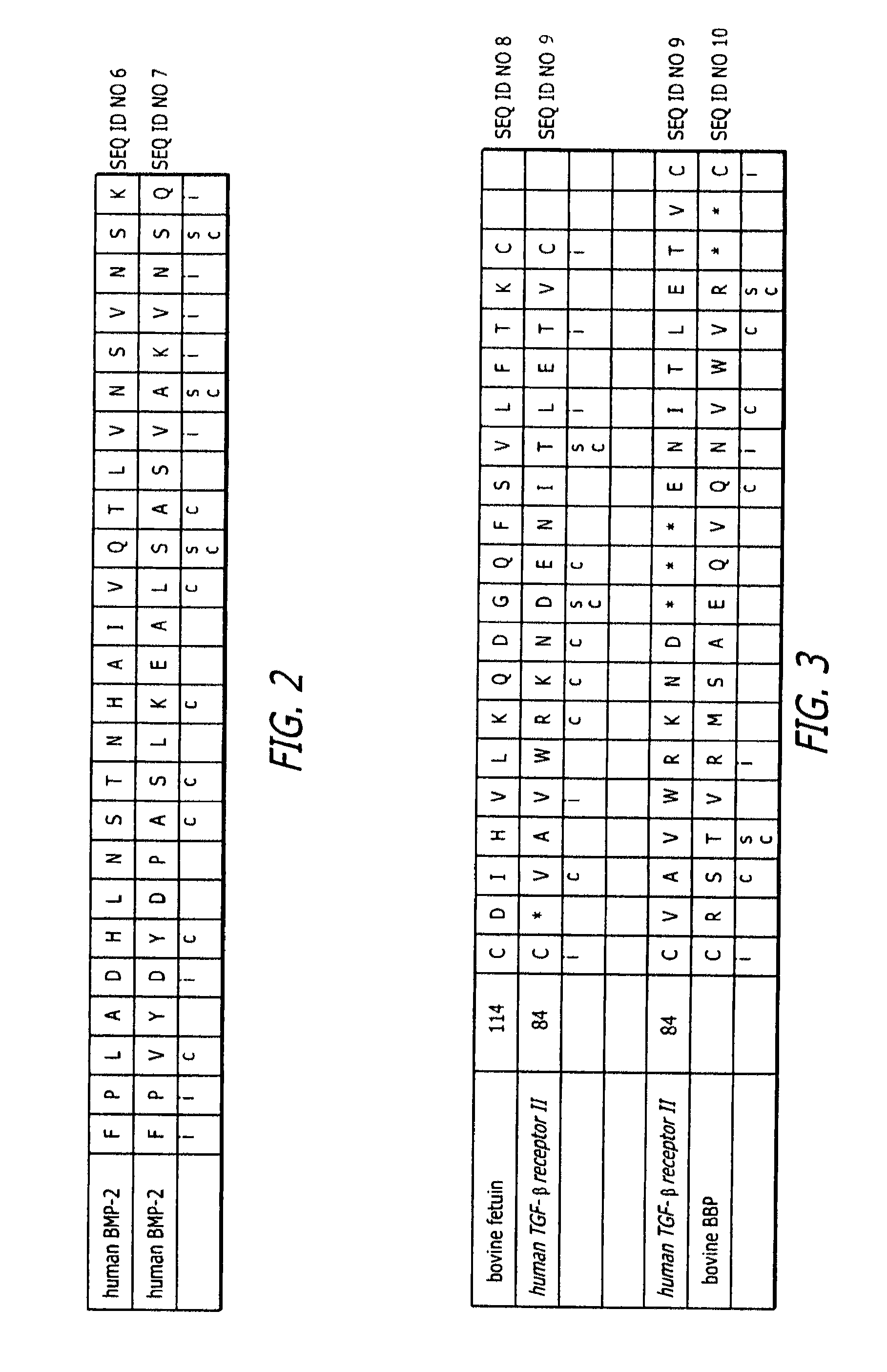 Bone morphogenic protein binding peptide