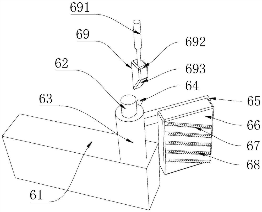 Building template edge bonding machine for building construction