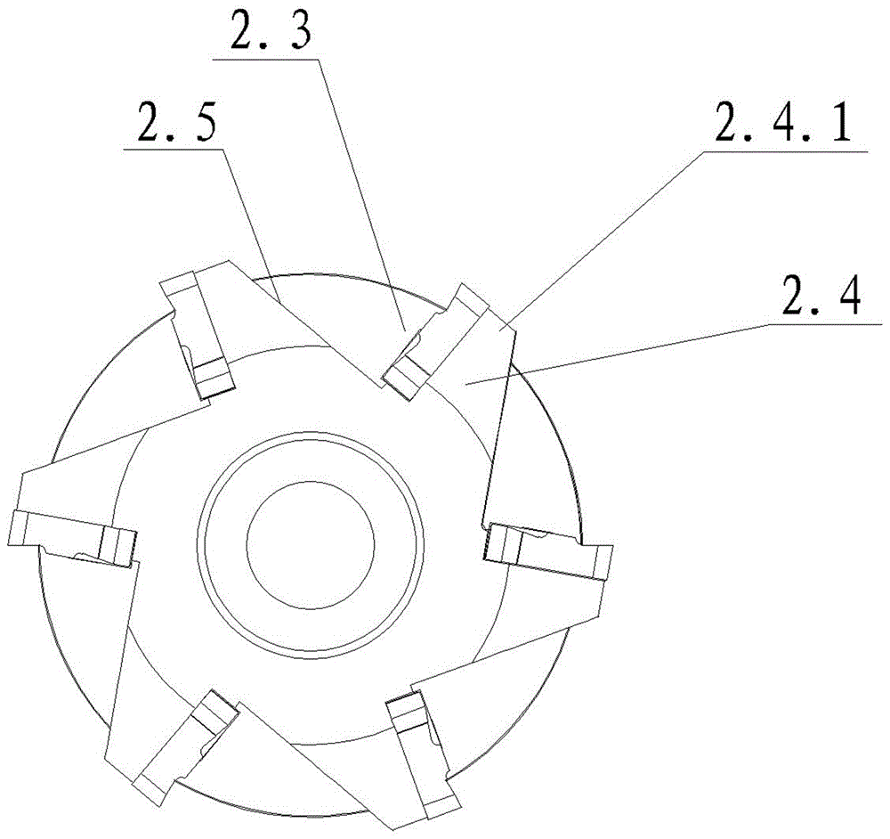 Gear milling cutter unit