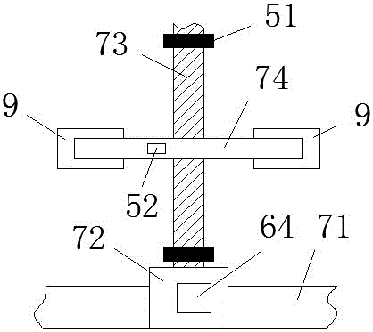 Cleaning device for bridge