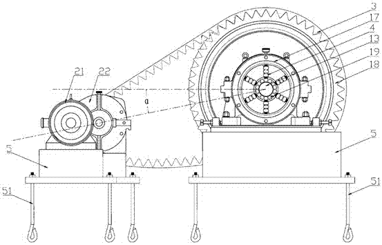 Grinding mill and ceramic preparation method