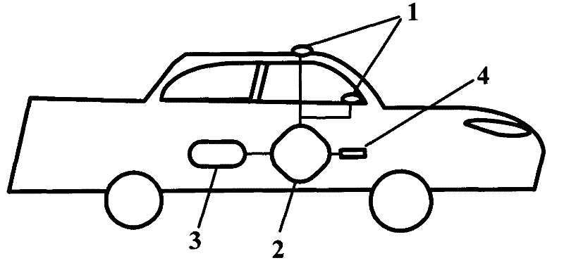 Taxi monitoring system