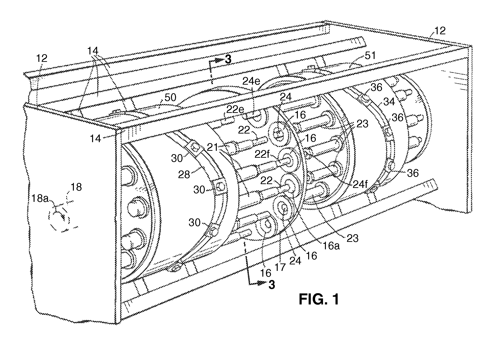 Apparatus for scarifying fruit using opposed knives