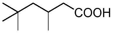 Method for preparing isononanoic acid from isononyl alcohol through green oxidation