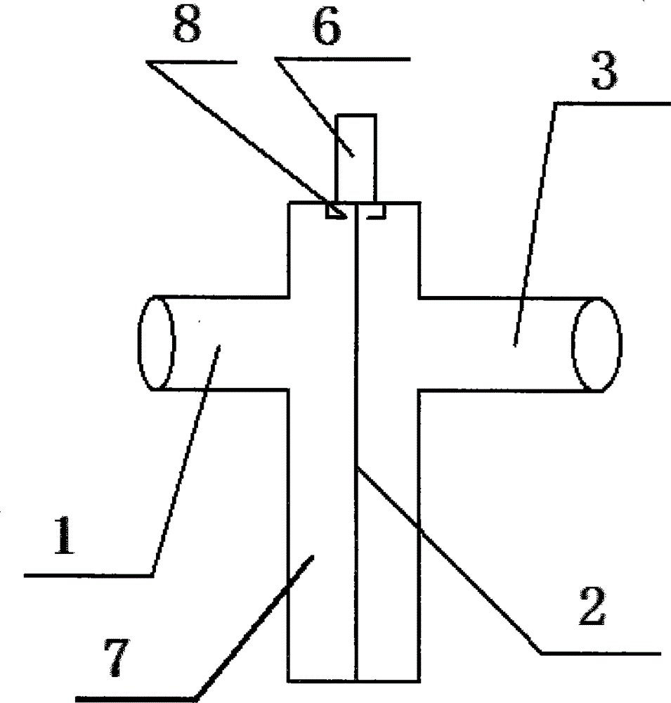 Disposable thrombus filter connector