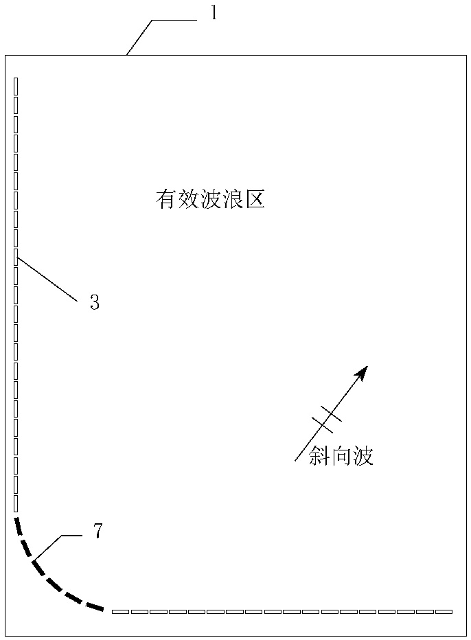 Wave simulation method and device for pool wave maker and wave making device