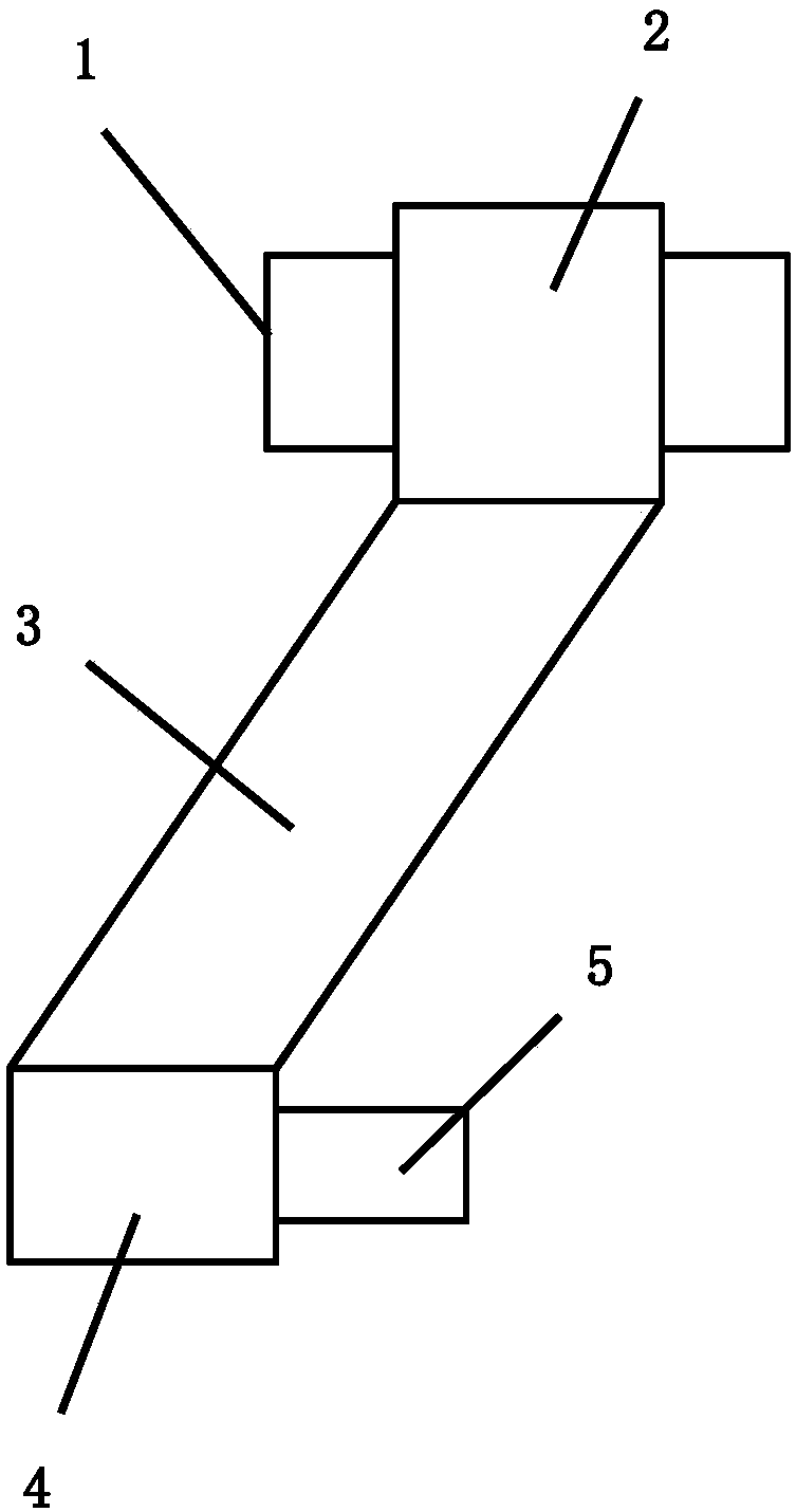 Lower-hanging-type truss structure based on quadrilateral mechanism