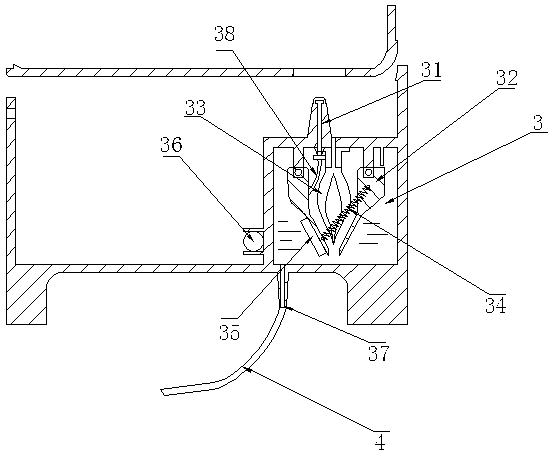 Built-in sealed continuous ink supply system with pressure dynamic compensation function