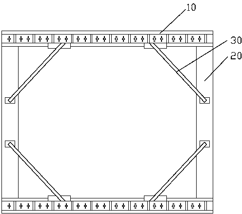 Composite framework for building steel structure houses