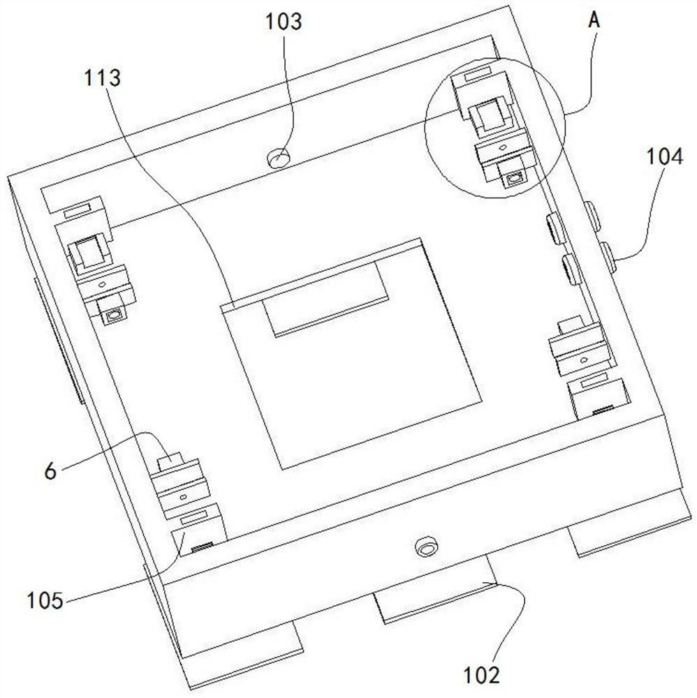 A kind of installation structure and using method of indoor communication device based on 5g network