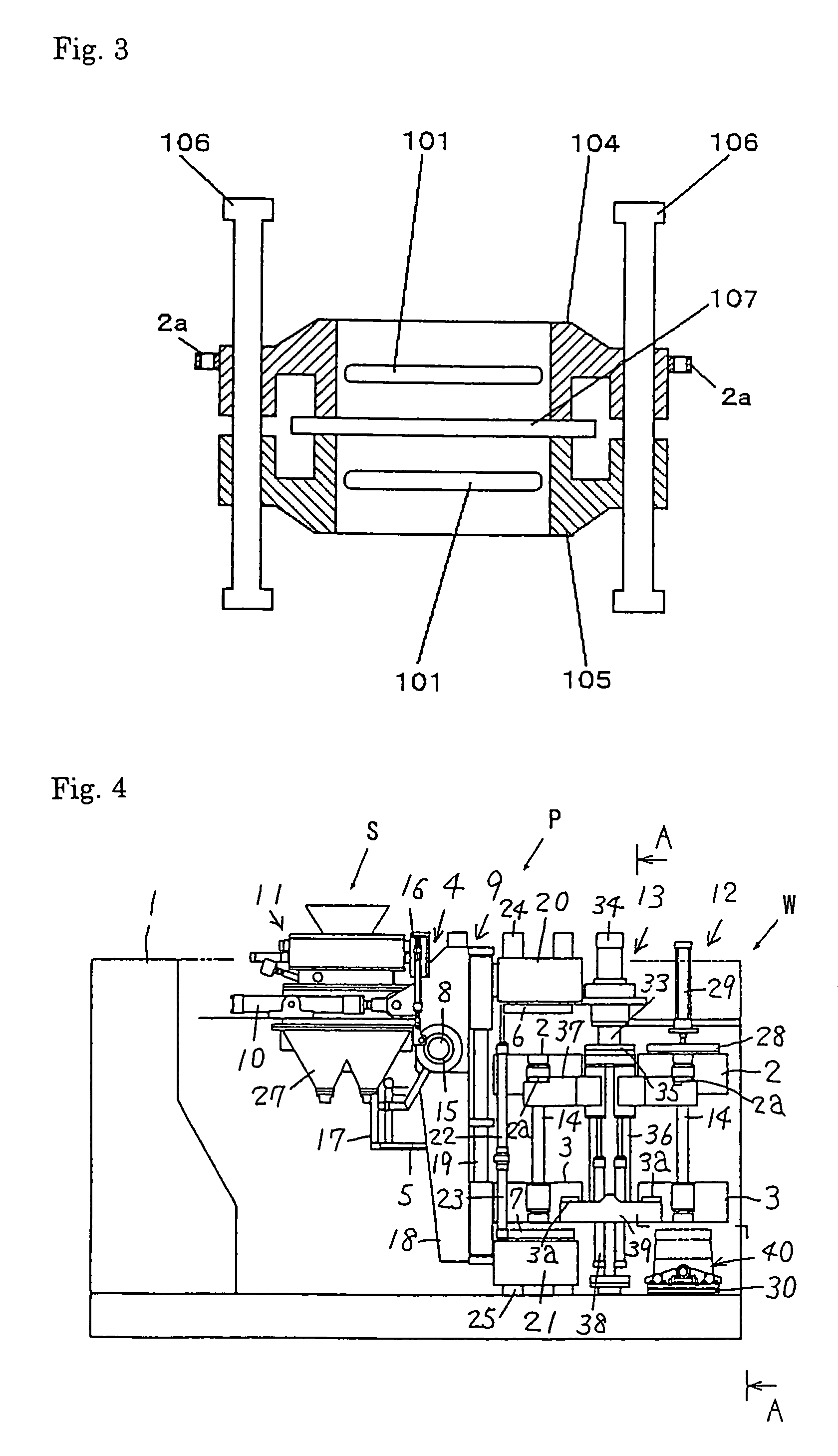 Molding flask for a molding machine and a molding process using the molding flask