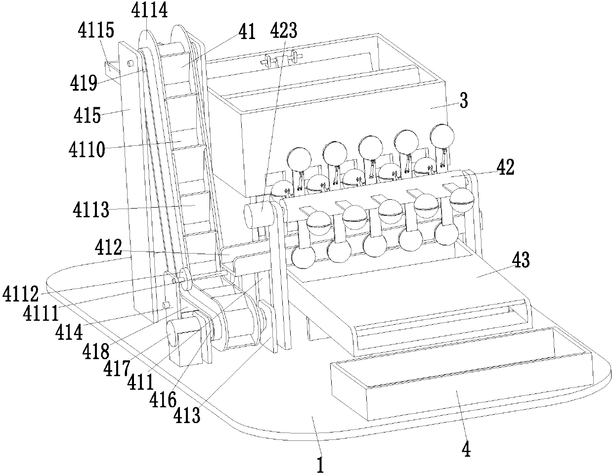 Mechanized processing equipment for medical Chinese herbal medicine pills