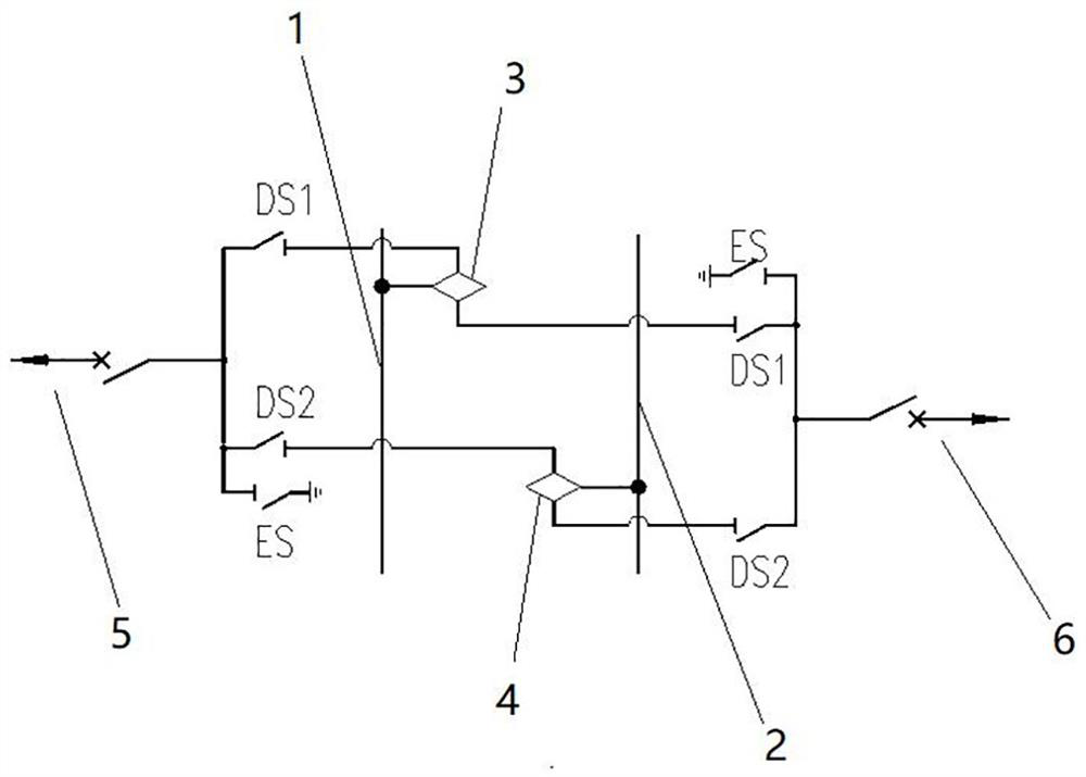 220KV-arranged HGIS power distribution device