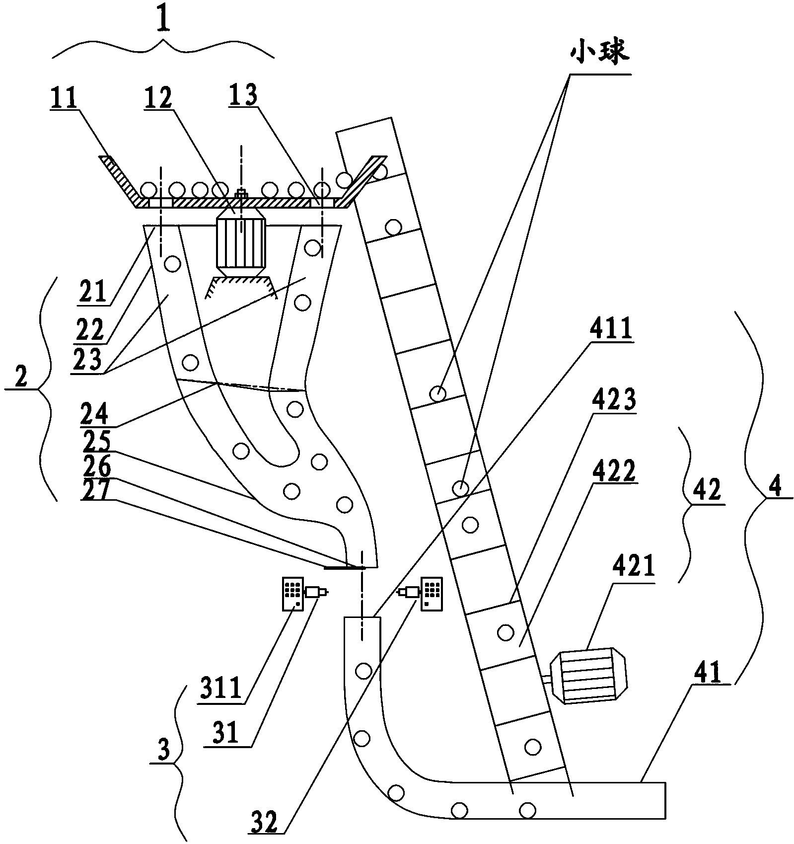 Set pair analysis randomness source demonstration device