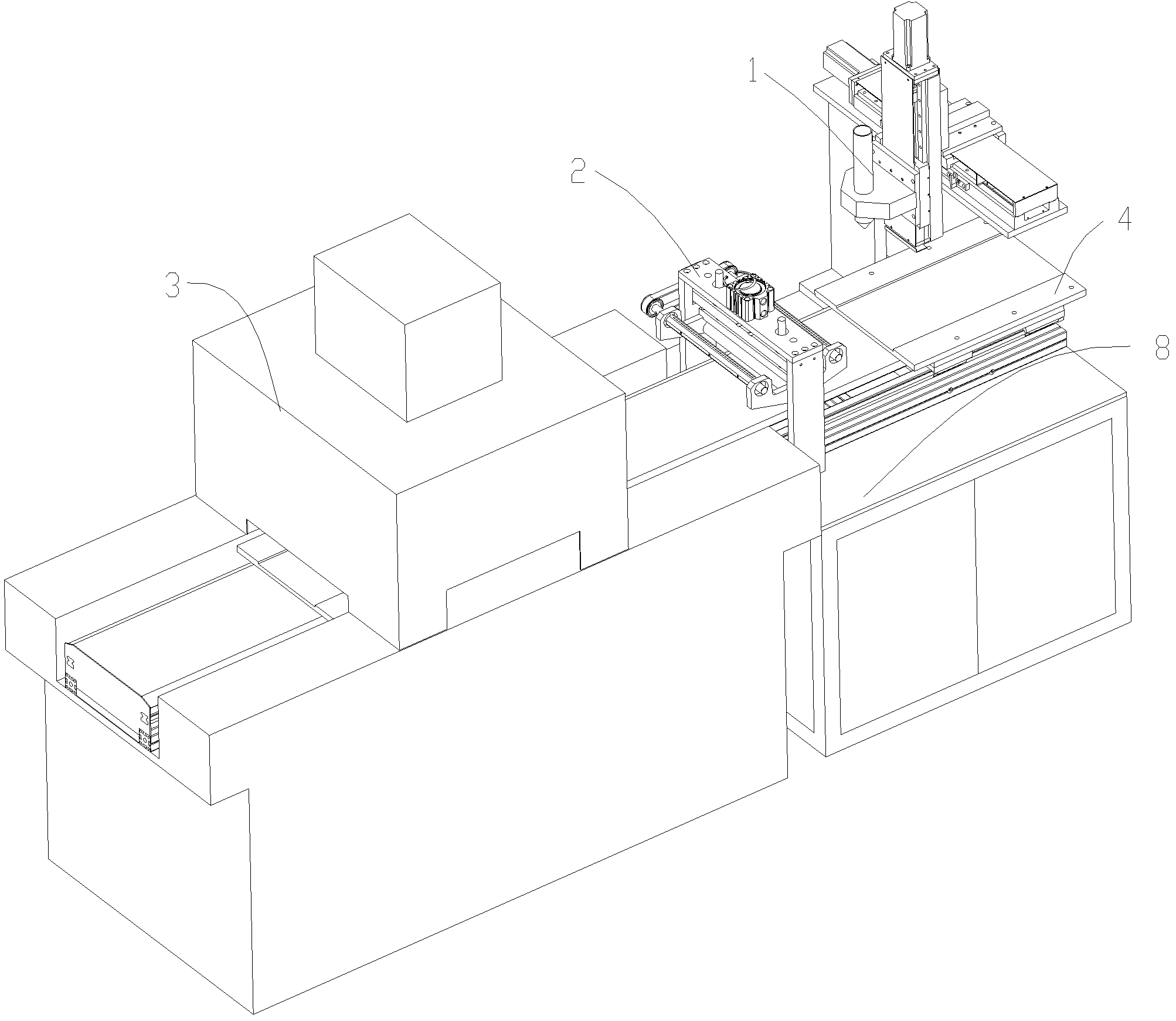 UV adhesive curing and production device