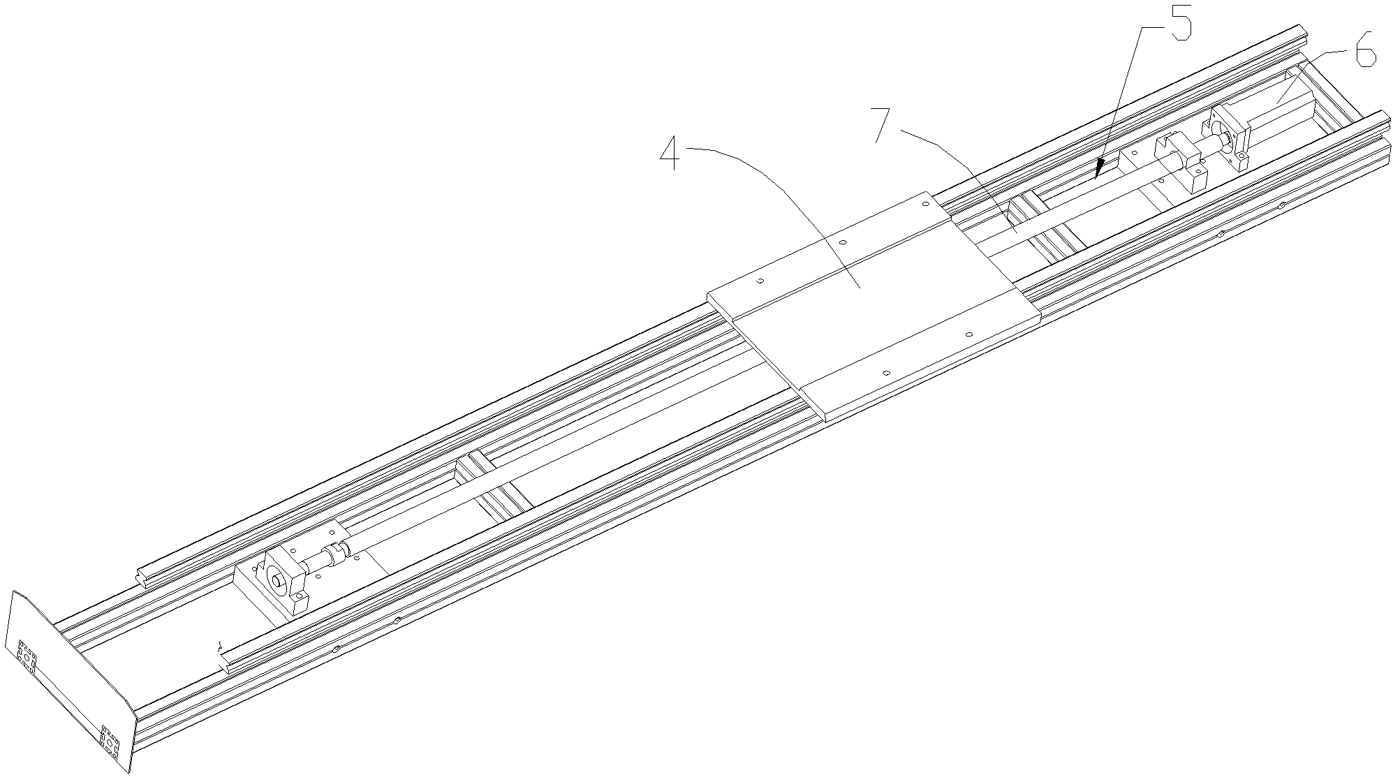 UV adhesive curing and production device