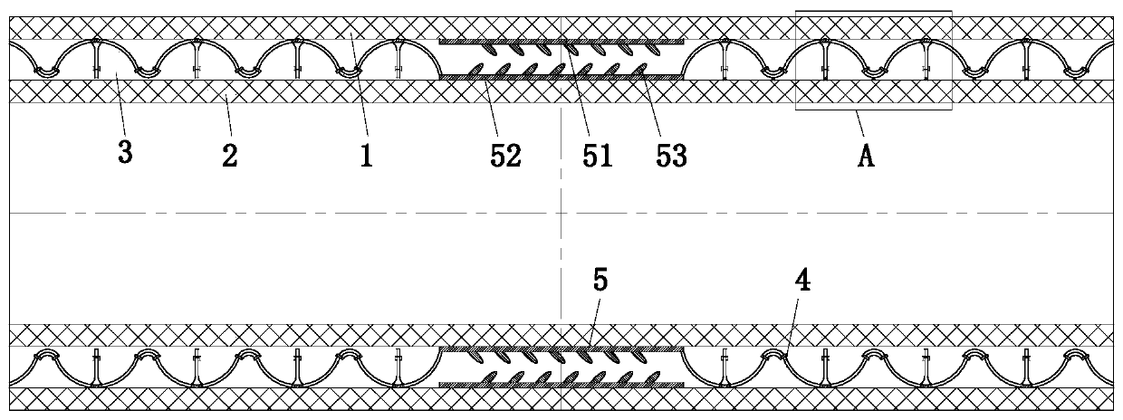 High-strength polyethylene pipe for building