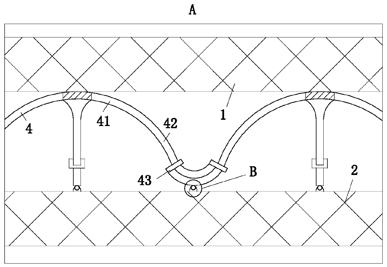 High-strength polyethylene pipe for building