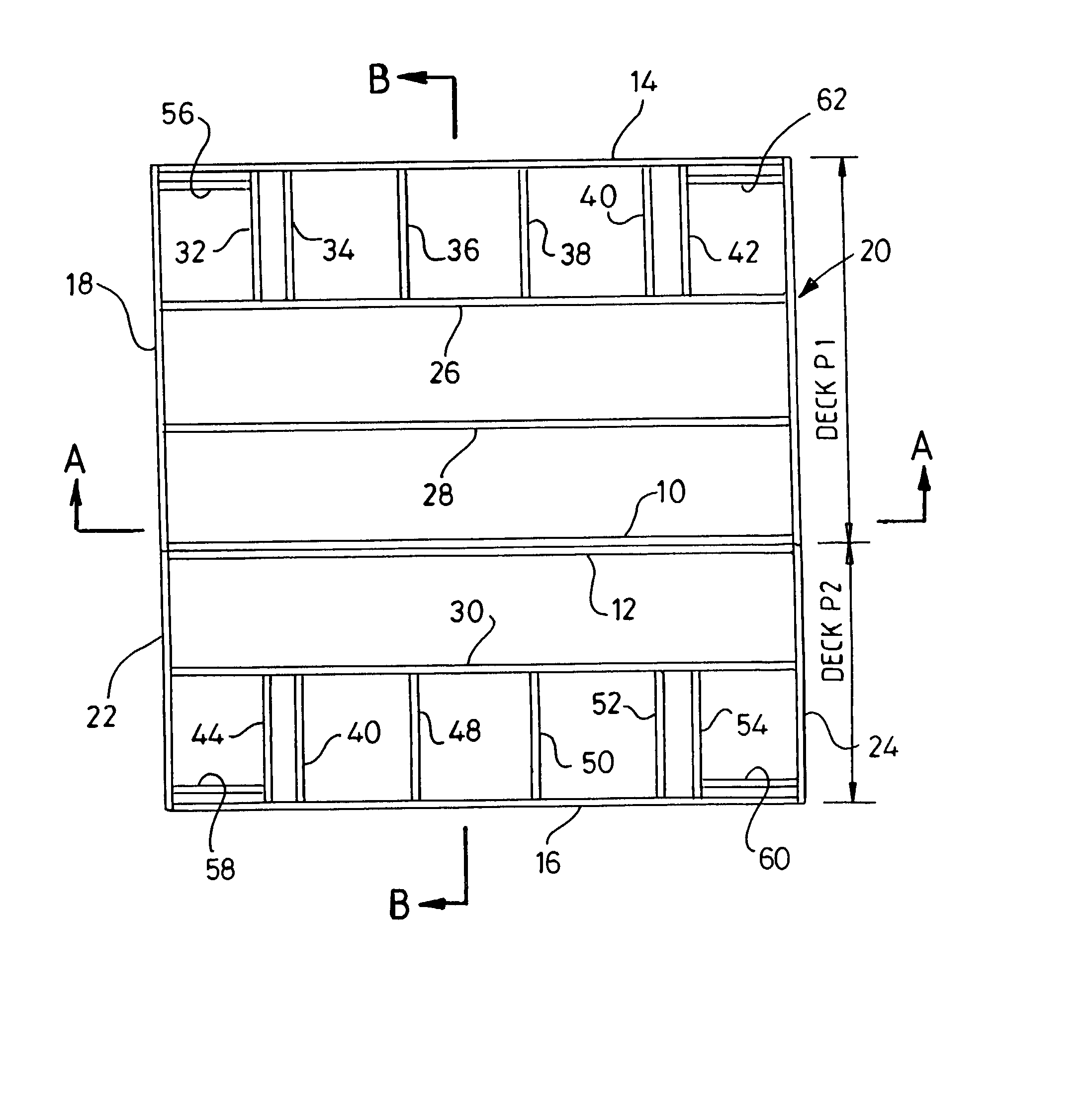 Structural timber floor assembly