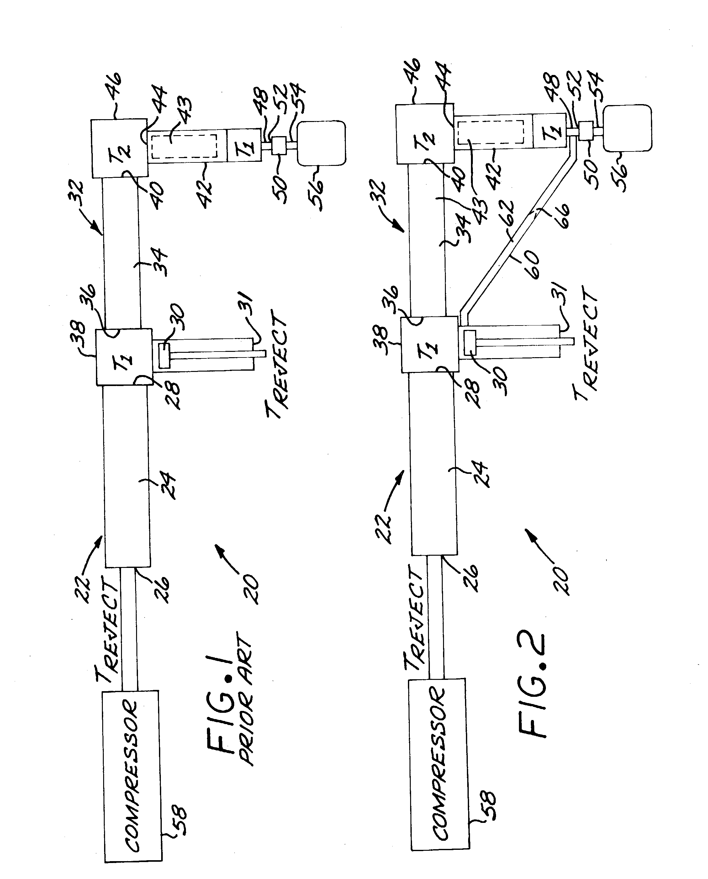 Stirling/pulse tube hybrid cryocooler with gas flow shunt