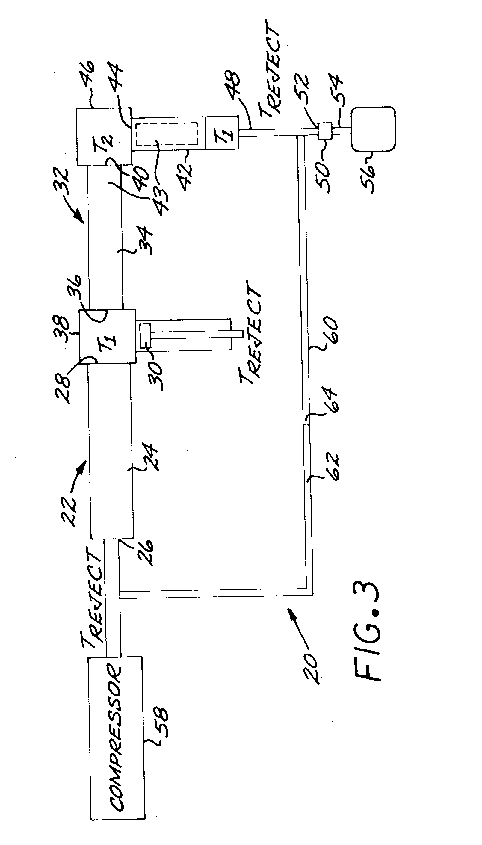 Stirling/pulse tube hybrid cryocooler with gas flow shunt