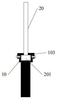 Quick assembly highway buffer guardrail