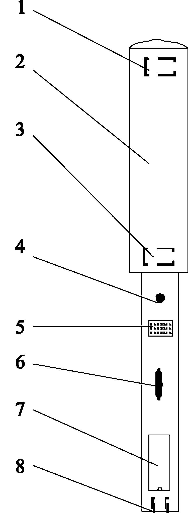 Invisible earphone detection device and method