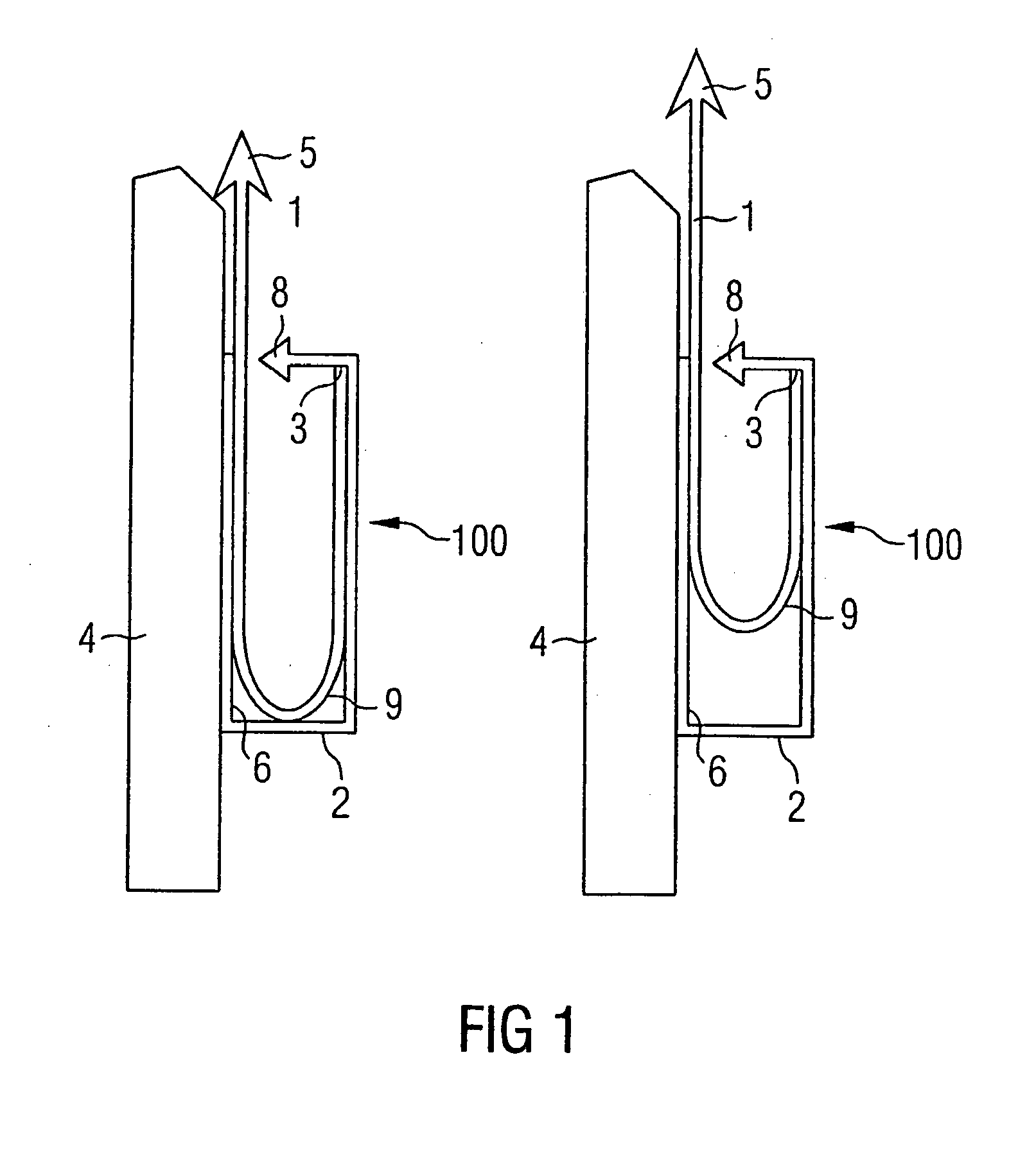 Mounting device for interior equipment in aircraft