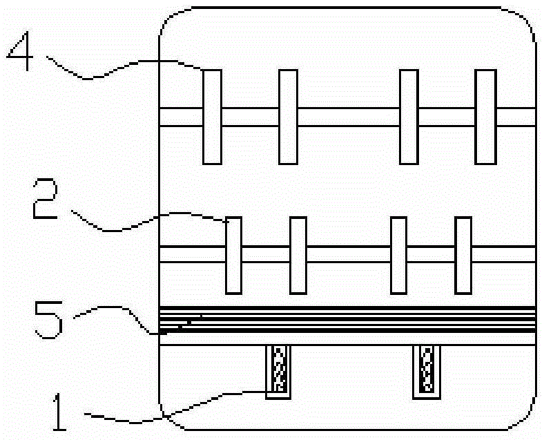 Currency counting system having RFID identification function