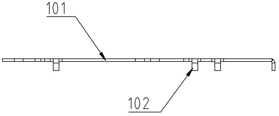 Bus bar, printed circuit board (PCB) and surface mounting method of bus bar