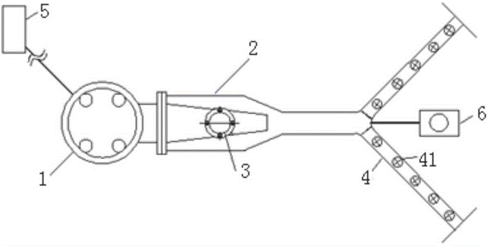 A kind of aeration device and aeration method for strengthening the controlled release of endogenous nutrient salt for sediment restoration