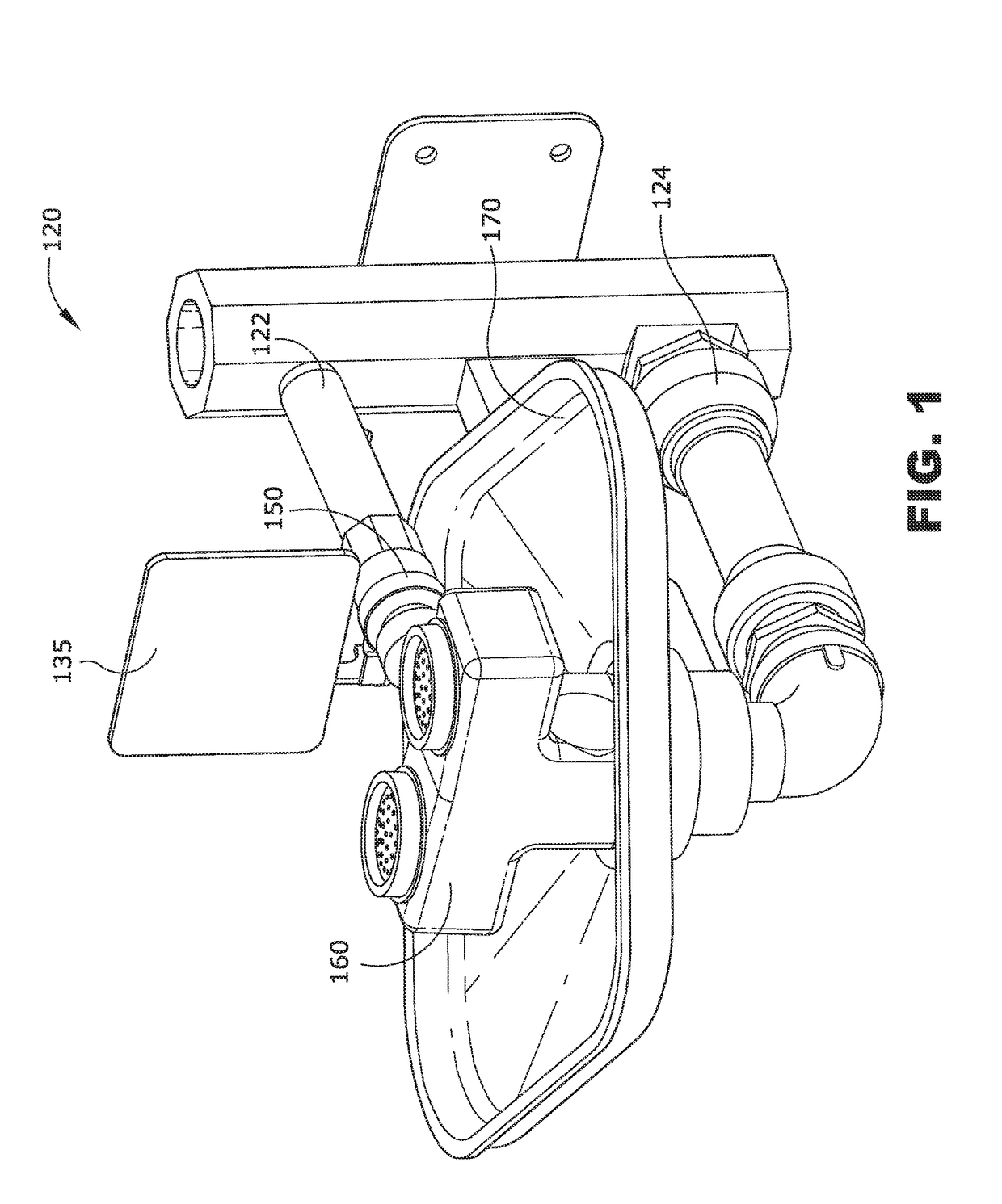 Flushing system for a safety system