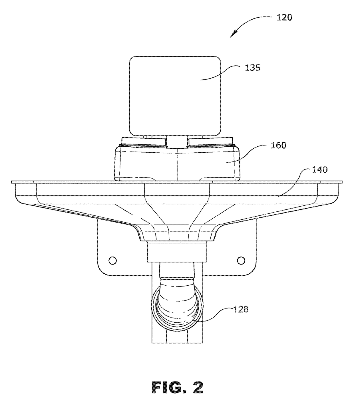 Flushing system for a safety system