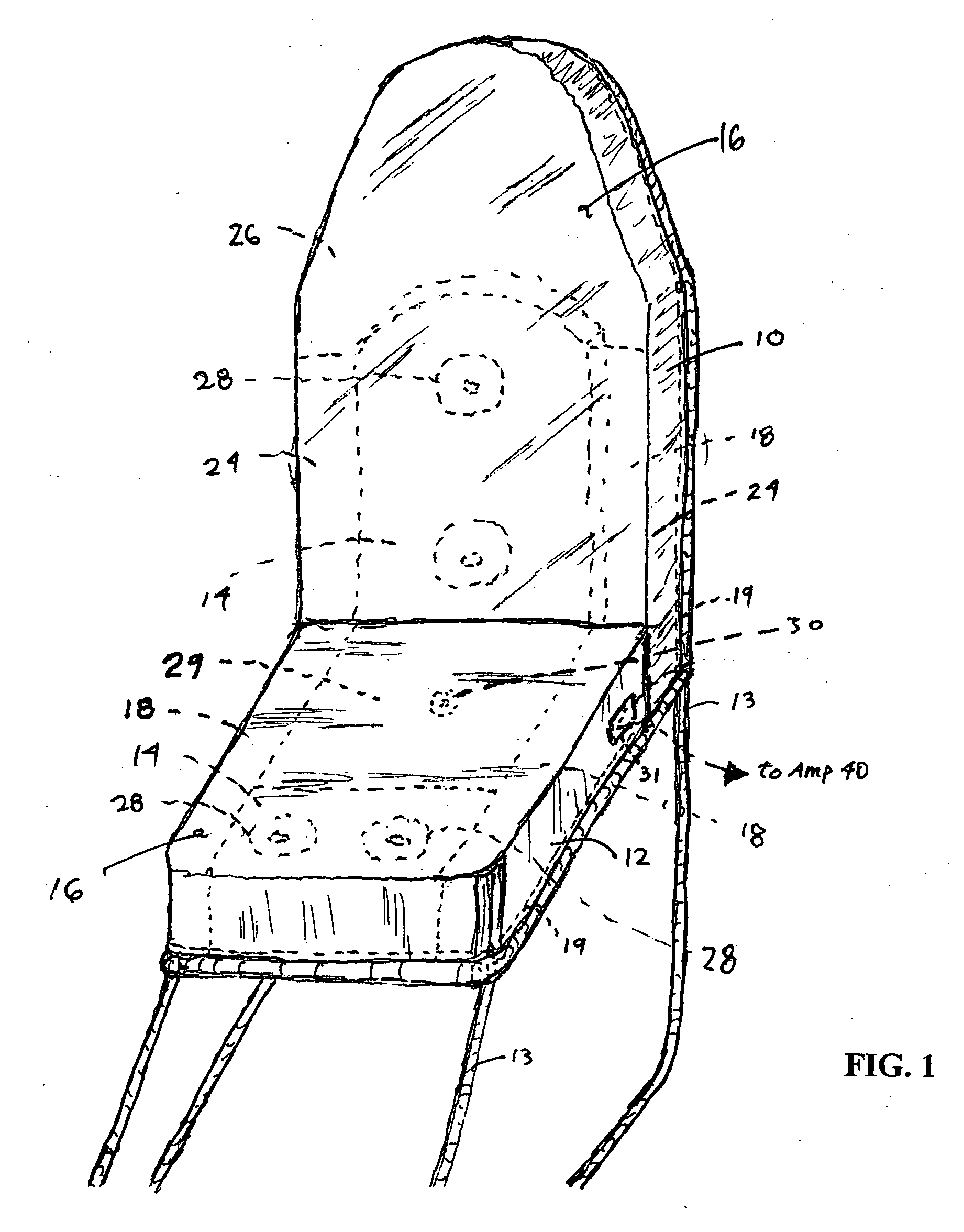 Sound and vibration transmission pad and system