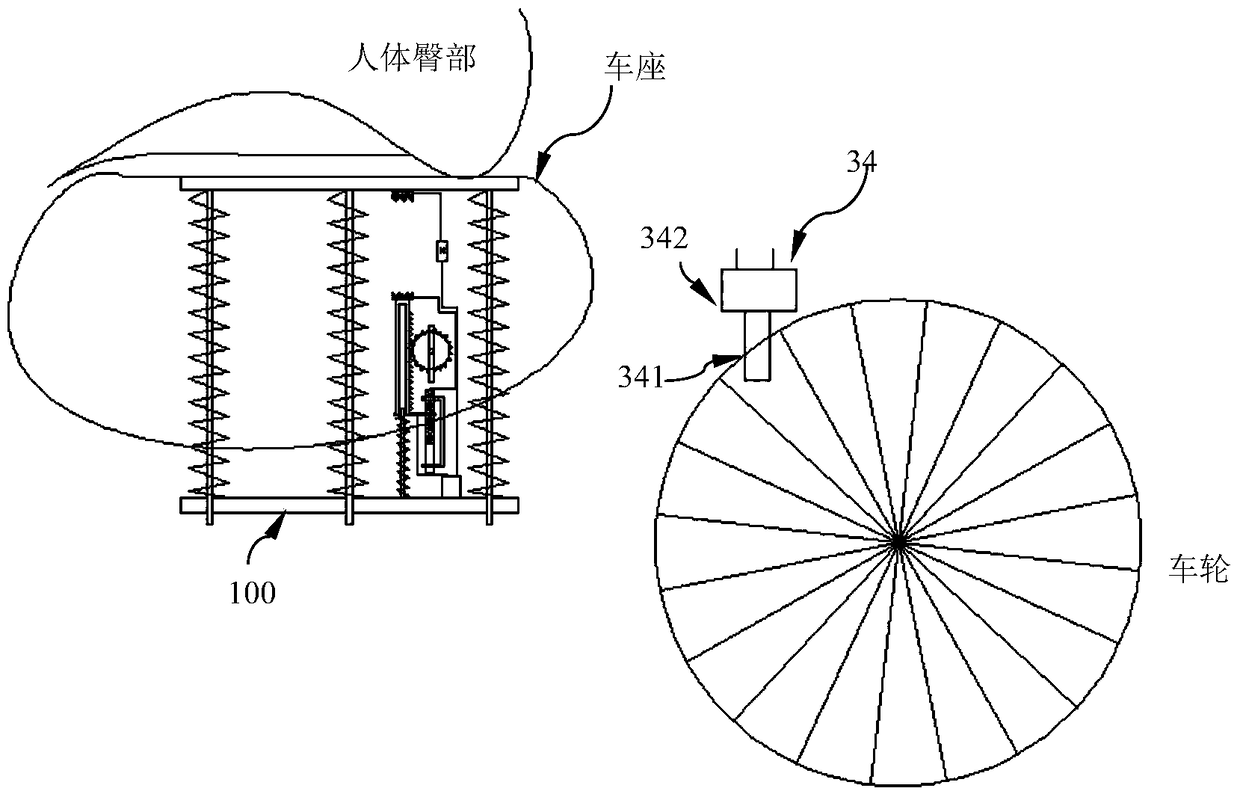 Weight-based anti-theft locks for two-wheelers and bicycles and electric bicycles