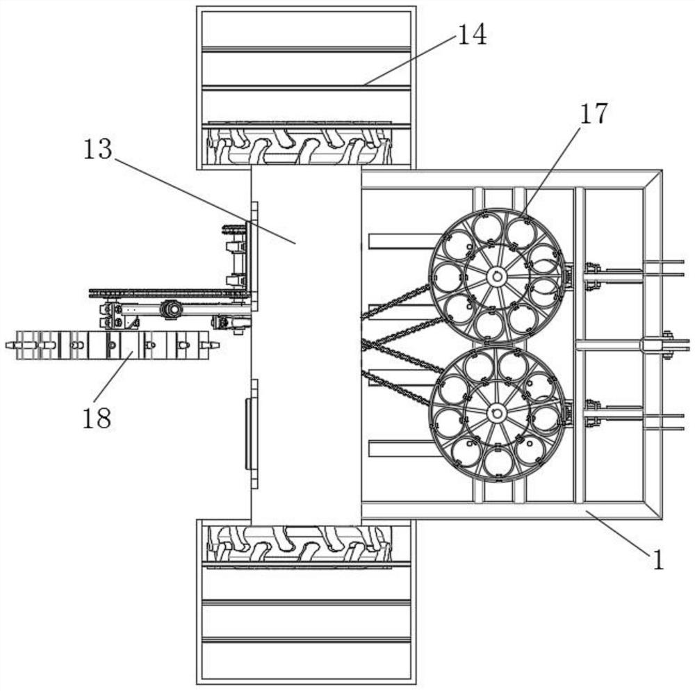 Viburnum flower planting transplanting and fertilizing equipment and use method thereof