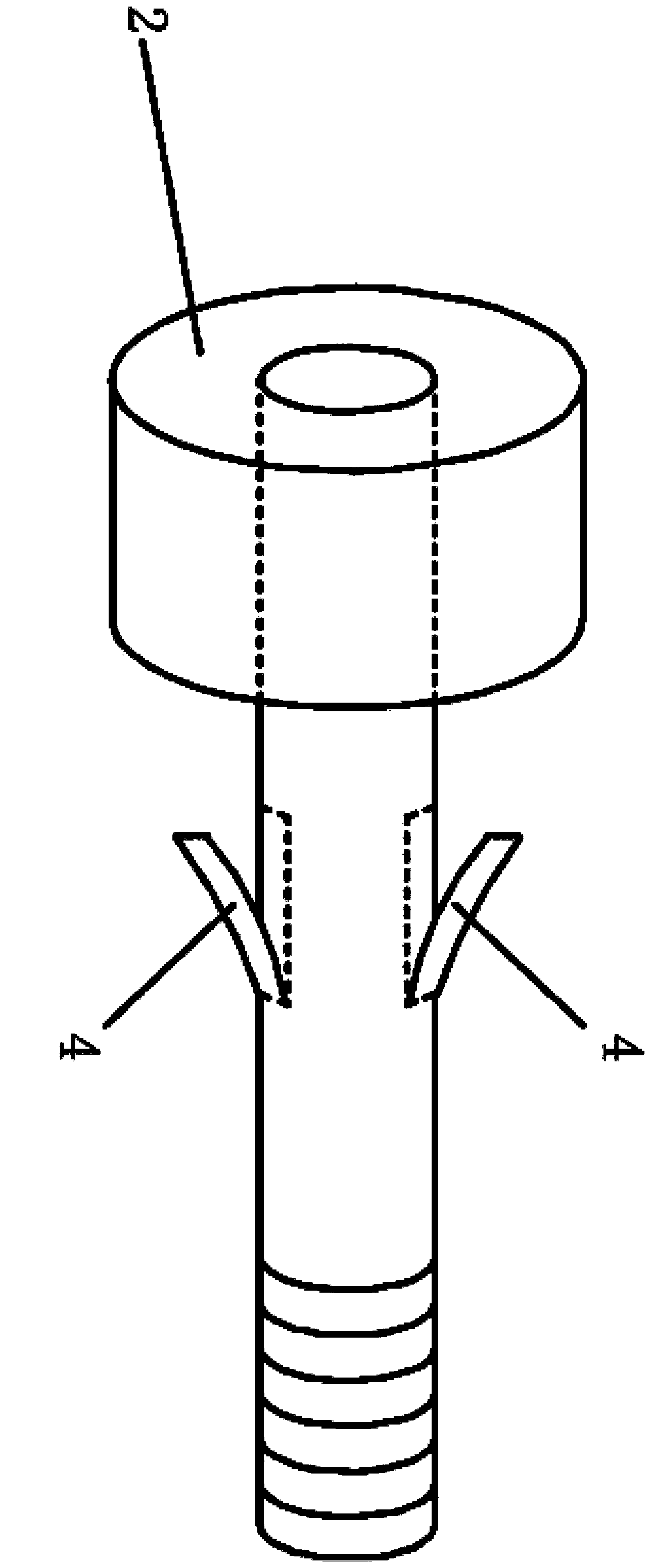 Connecting method of cue