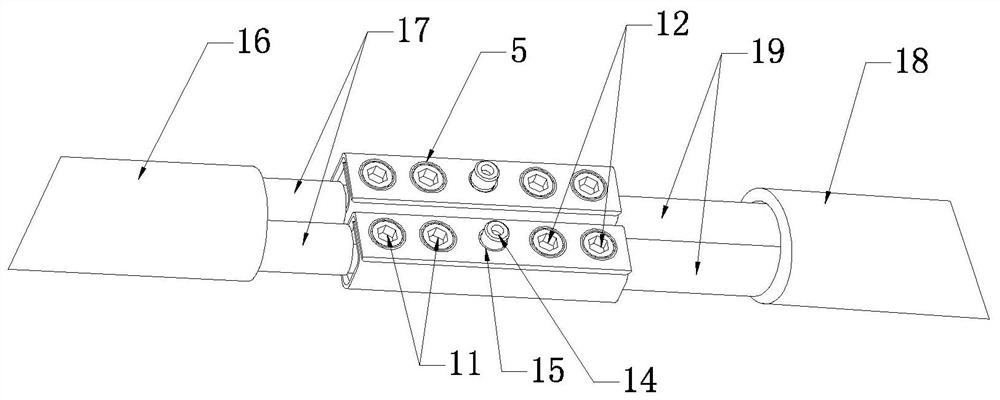 A shielded and sealed cable connector with a wide range of wire diameters