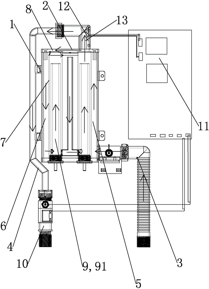 Energy-saving and safe instantaneous water heater