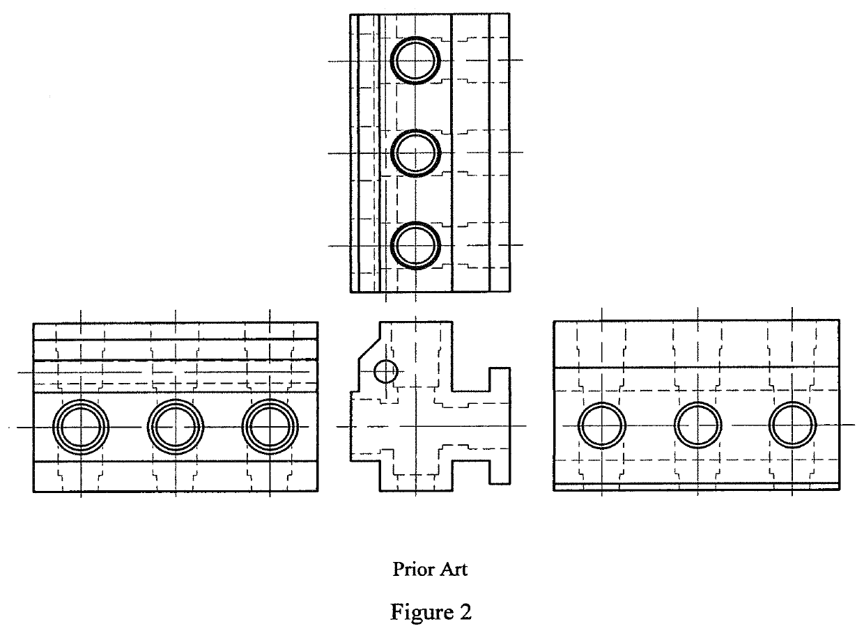 Pump housing with inline valve