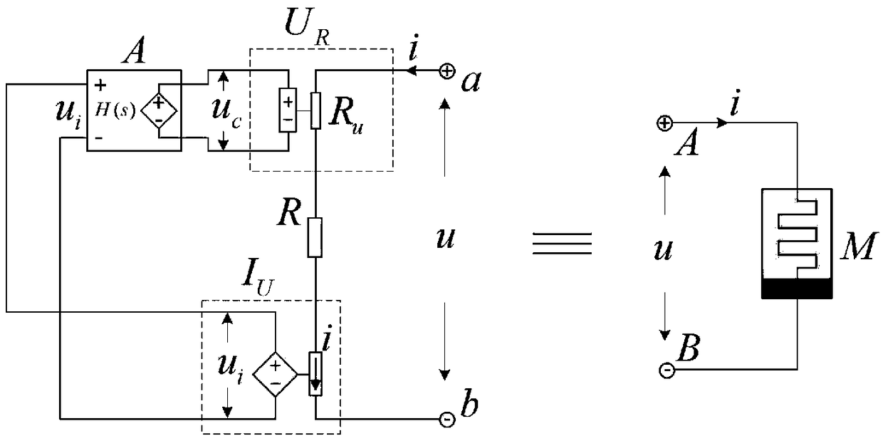 Current fractional order integral control type memristor