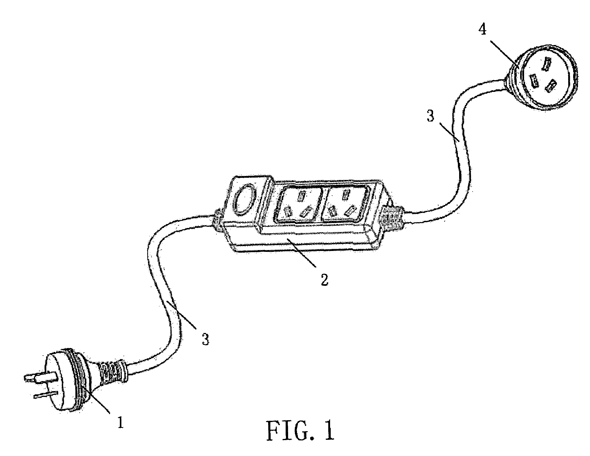 Extension cord and method of manufacturing the same